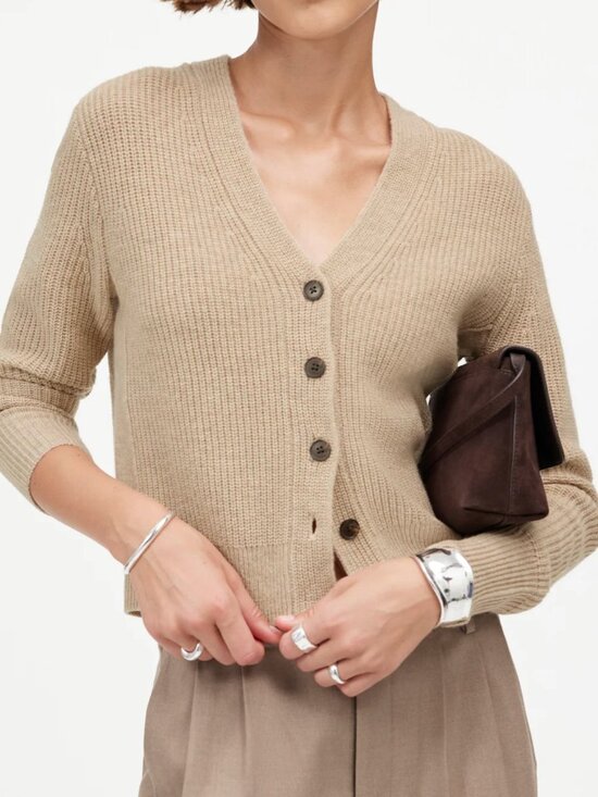 Madewell Sweaters - Madewell SoftWool Button-Front Cardigan Size Small New